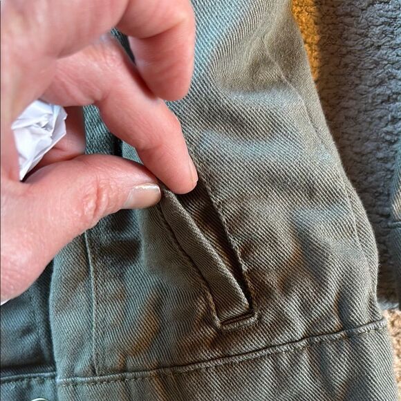 Carters Kids Green Denim Jacket - Picture 6 of 7